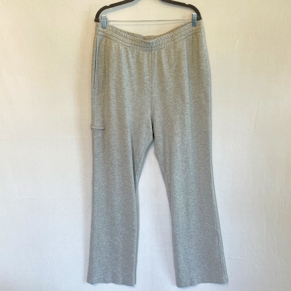 Bobby Jones Size XXL Gray Sweatpants 100% Peruvian Pima Cotton Straight Leg